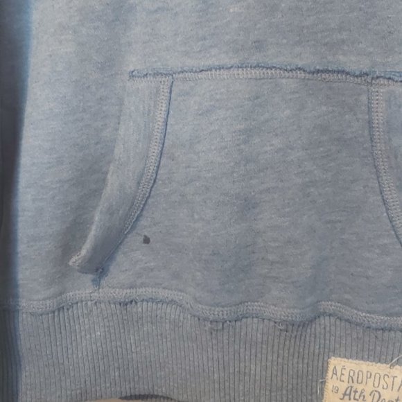AEROPOSTALE | Girls Hoodie Blue Size Small - Picture 4 of 7